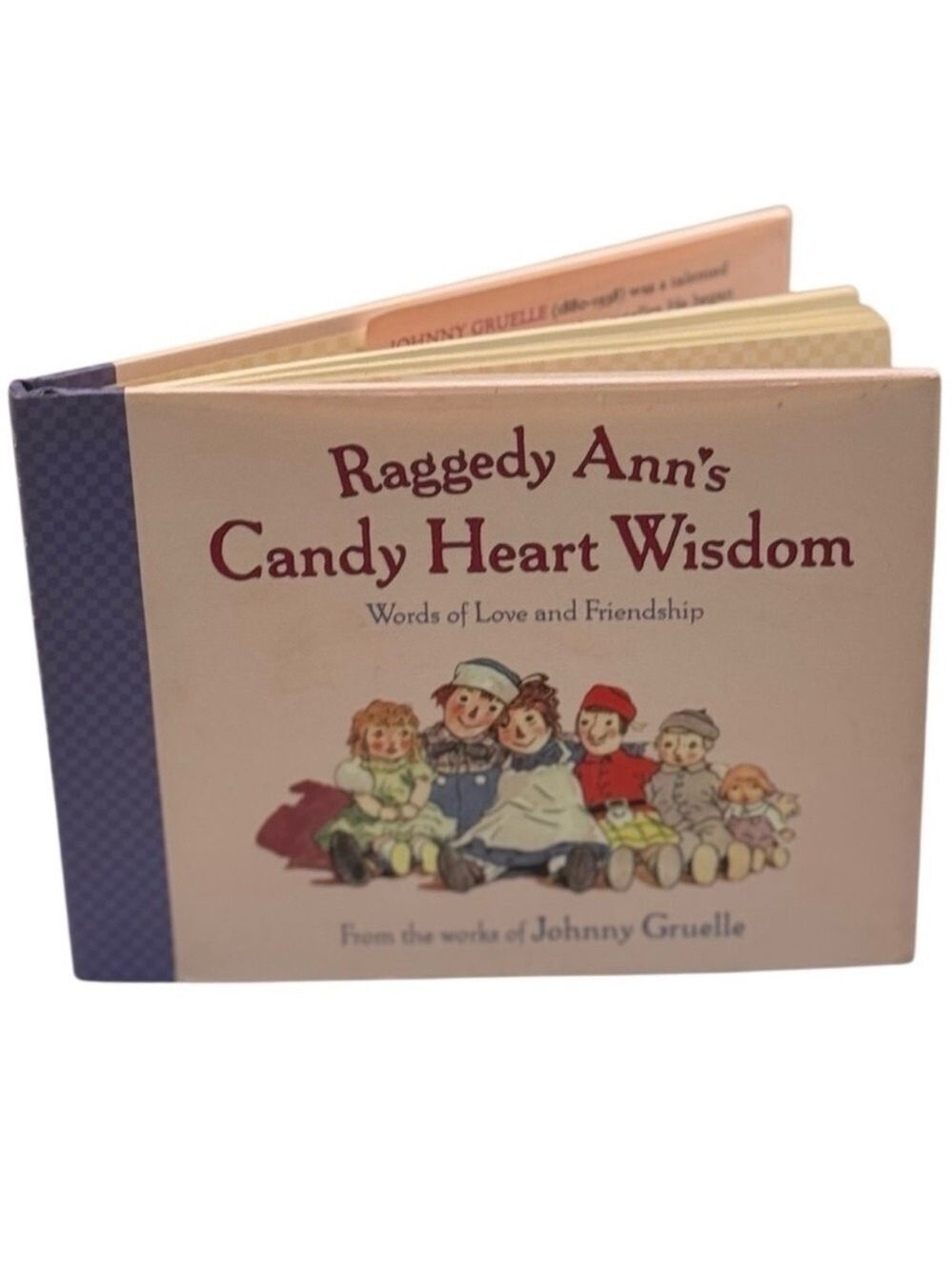 1999 Raggedy Ann Candy Heart Wisdom Hardcover Book